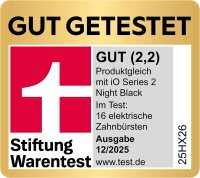 Oral-B iO Series 2, Electric Toothbrush, 3 Modes, incl. 1 Brush & Travel Case, Stiftung Warentest 2.2, green, by Braun