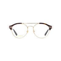Gucci Brille GG0289O-002, Damen/Herren, Vollrand, Acetat, modisch, ohne Sehstärke, elegantes Design
