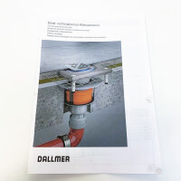 Dallmer fire protection rough-in element 1 DN 50/70, installation element, fire protection, for pipe penetrations, easy installation