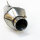 Dominator Titanium Line motorcycle exhaust 350mm, silencer, titanium, used with scratches, sporty, lightweight