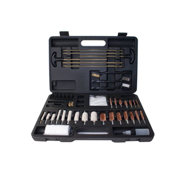 Waffenteufel Universal Gun Cleaning Set, 62-piece, cleaning set for rifles & pistols, versatile, robust, compact