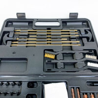 Waffenteufel Universal Gun Cleaning Set, 62-piece, cleaning set for rifles & pistols, versatile, robust, compact