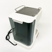 Aeomjk Espresso Coffee Machine CM3150, Siebträgermaschine, 20 Bar Druck, Milchaufschäumer, kompakt, Edelstahl, für Zuhause