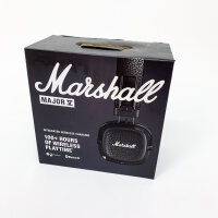 Marshall Major IV On-Ear Bluetooth Headphones, foldable, wireless, 80h battery life, black, comfortable, stylish