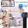 QZT Mini Camera, HD WiFi Surveillance Camera, 3000mAh Battery, Live Stream, App Control, Motion Detection, Pet Camera