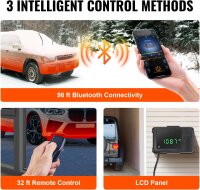 VEVOR 5kW Diesel-Luftheizung 12V, Standgerät mit LCD, Fernbedienung & Bluetooth, sparsamer Lufterhitzer, Energieklasse E