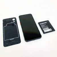Samsung Galaxy Xcover7 Enterprise, robustes 6,6" Business-Smartphone, 128GB, 4.050mAh, wassergeschützt, ohne Vertrag, Schwarz