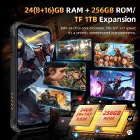 OUKITEL WP23 Plus Outdoor Smartphone 2025, 10600mAh,...