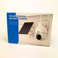 ANRAN 3K WiFi PTZ Surveillance Camera, 5MP, 360° Rotatable, Solar Powered, Color Night Vision, Two-Way Audio, PIR, IP66, Alexa Compatible