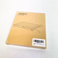 ORIGBELIE External DVD Drive, USB 3.0/Type-C, Ultra Slim 13mm, Portable CD/DVD Burner, Compatible with Windows, Mac, Linux