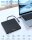 ORIGBELIE External DVD Drive, USB 3.0/Type-C, Ultra Slim 13mm, Portable CD/DVD Burner, Compatible with Windows, Mac, Linux