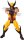 Wolverine Actionfigur, Medicom Toy MAFEX 138, braune Comic-Version, 14,5 cm, beweglich, detailreich bemalt