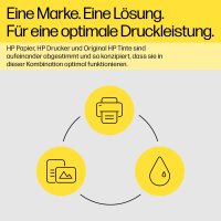 HP 62 XL Tintenpatrone Schwarz, C2P05AE, Druckerpatrone, hohe Reichweite, für HP Envy/OfficeJet, gestochen scharfer Text