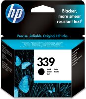 HP 339, black ink cartridge, high yield, for HP printers,...