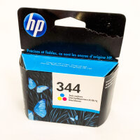 HP 344 Tri-color ink cartridge, original, for HP printers, high yield, brilliant color prints