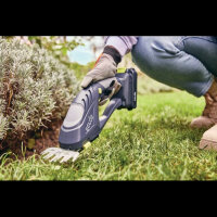 Ecloz 2-in-1 20V Akku-Heckenschere, Strauch- & Grasschneider, kabellos, leicht, wechselbare Klingen, ergonomisch