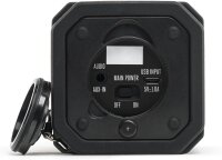 ECOXGEAR EcoDuo Bluetooth Speaker 2-Pack, Robust, Waterproof, Wireless, Stereo Pairing, Outdoor, Black