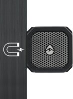 ECOXGEAR EcoDuo Bluetooth Speaker 2-Pack, Robust, Waterproof, Wireless, Stereo Pairing, Outdoor, Black