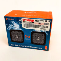 ECOXGEAR EcoDuo Bluetooth Speaker 2-Pack, Robust, Waterproof, Wireless, Stereo Pairing, Outdoor, Black