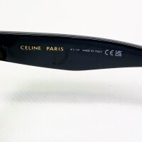 Celine womens sunglasses, black Havana, grey gradient lenses, UV protection, elegant design