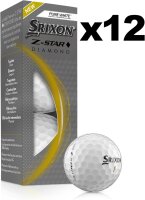 Srixon Z-Star Diamond Golf Balls, 12-pack, Premium Tour Ball, High Spin Control, Long Distance, Soft Feel