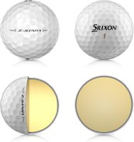 Srixon Z-Star Diamond Golf Balls, 12-pack, Premium Tour Ball, High Spin Control, Long Distance, Soft Feel