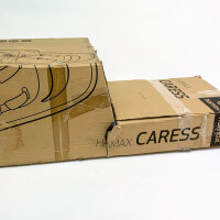 Hamax Kiss Kinder-Fahrradsitz, abschließbar, schwarz/rot, komfortabel, verstellbar, für Gepäckträger-Montage