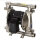 Verder A25 pneumatic diaphragm pump, stainless steel, 189 l/min, 8.6 bar, robust industrial pump, chemical resistant