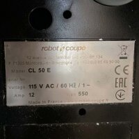 Robot Coupe CL50 vegetable slicer, US cable, powerful, versatile, for professional kitchens, easy to use