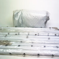 Intex Aufstellpool, Metallrahmen, rund, Ø 305x76cm, blau, robuster Stahlrahmen, schneller Aufbau