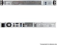In-Win IW-RF100S-S265 1U Rackmount Servergehäuse, 265W Netzteil, kompakt, robust, ideal für Serverlösungen