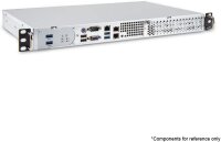 In-Win IW-RF100S-S265 1U Rackmount Servergehäuse, 265W Netzteil, kompakt, robust, ideal für Serverlösungen