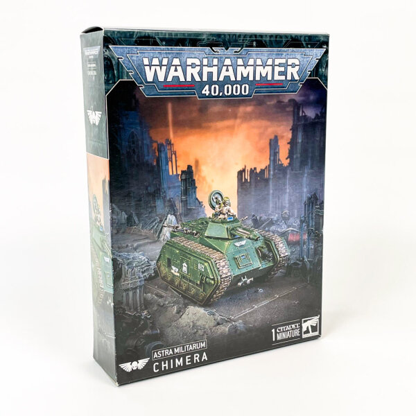 Warhammer 40k Astra Militarum Chimera 47-07, Transport Tank, 1 Citadel Miniature, Versatile, Kit