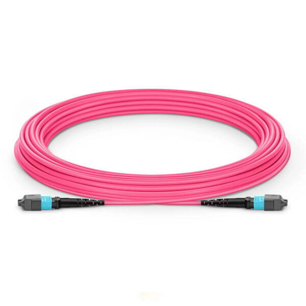 Cabling system, 12FMTPOM4-8M, fiber optic cable, MTP (F) to MTP (F), OM4, 8m, high-speed, multimode, 12 fibers