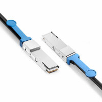 100G QSFP28 Twinax DAC cable, 1m, active, compatible, copper, direct attach, fast data transmission, network solution