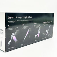 Dyson Airwrap HS05 Multi-Hairstyler, Complete Long, Fuchsia/Nickel – for versatile styling, including attachments for long hair