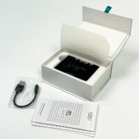 Chord Electronics Mojo 2 tragbarer DAC/Kopfhörerverstärker, 8 Std. Akku, High-Res Audio, kompakt, vielseitige Anschlussmöglichkeiten