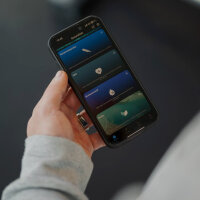 Fitorb Smart Ring Pro, size 13, Neptum style, stainless steel, precise health measurement, water and dustproof, gold