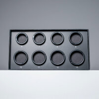 Fitorb Smart Ring Pro, size 13, Neptum style, stainless steel, precise health measurement, water and dustproof, gold