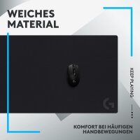 Logitech G G840 Gaming-Mauspad, extra groß, 900x400mm, rutschfest, mäßige Reibung, optimiert für Gaming-Sensoren, Modell 943-000778