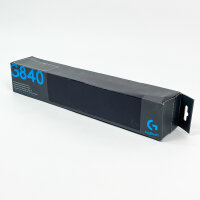 Logitech G G840 Gaming-Mauspad, extra groß, 900x400mm, rutschfest, mäßige Reibung, optimiert für Gaming-Sensoren, Modell 943-000778