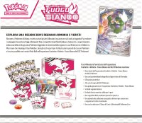 Pokémon Elite-Trainer-Set Reshiram Scharlachrot & Violett, Modellnr 10-10037-109, inkl. Tornadus-Karte, 9 Booster, Zubehör, ITA