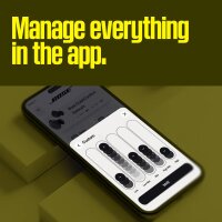 Bose QuietComfort 888507-0100, Wireless Noise-Cancelling Earbuds, Waterproof, 8.5h Battery Life, Bluetooth, Black