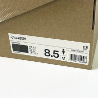 On Cloud Herren Sneaker, EUR 42, Schwarz, leichter Sportschuh, atmungsaktiv, komfortable Dämpfung