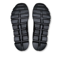 On Cloud 6 WP Womens Walking Shoes, Black, Waterproof, Breathable, Lightweight, Comfortable, Non-Slip Sole