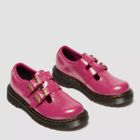 Dr. Martens Junior 8065, Glitzer Lackleder, Kinderschuhe, Mary Jane Stil, robuste Sohle, EUR 27