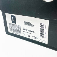 Clarks Wallabee shoes EUR 38, suede, black, comfortable moccasin, classic look, womens/mens