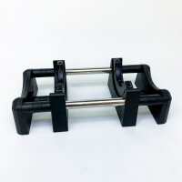 BRAINGAIN Kurzhantel 32,5 kg, verchromt, verstellbar, 1 Stück, vielseitig für Krafttraining und Fitness