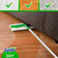 Swiffer XXL Dusting Cloths, 96 pieces, for Swiffer brooms, extra large, effective dust removal, disposable, P&G Professional