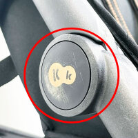 Kinderkraft Trig 3 Black Onyx 4-wheeled stroller, buggy, lightweight, compact, minor signs of wear